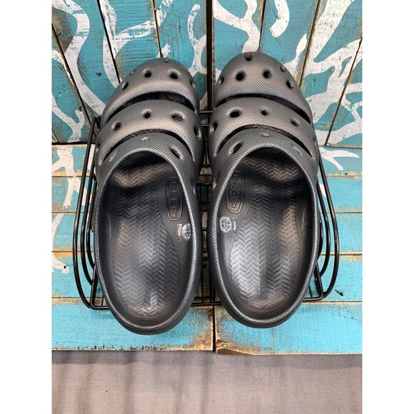 NEW KEEN Yogui Arts Slip-On Clog Graphite Black Mule Sandal Mens Size 14 main image 5